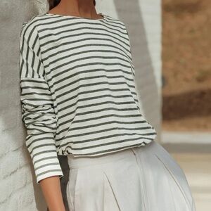 Jenni Kayne x Saint James Rue Drop Shoulder Tee